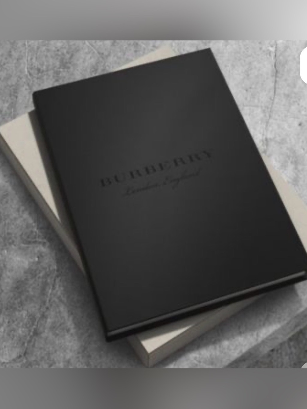 BURBERRY THE CAPE REIMAGINED BOOK IN GREY